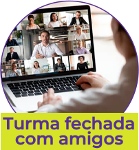 Imagem escrita turma fechada com amigos